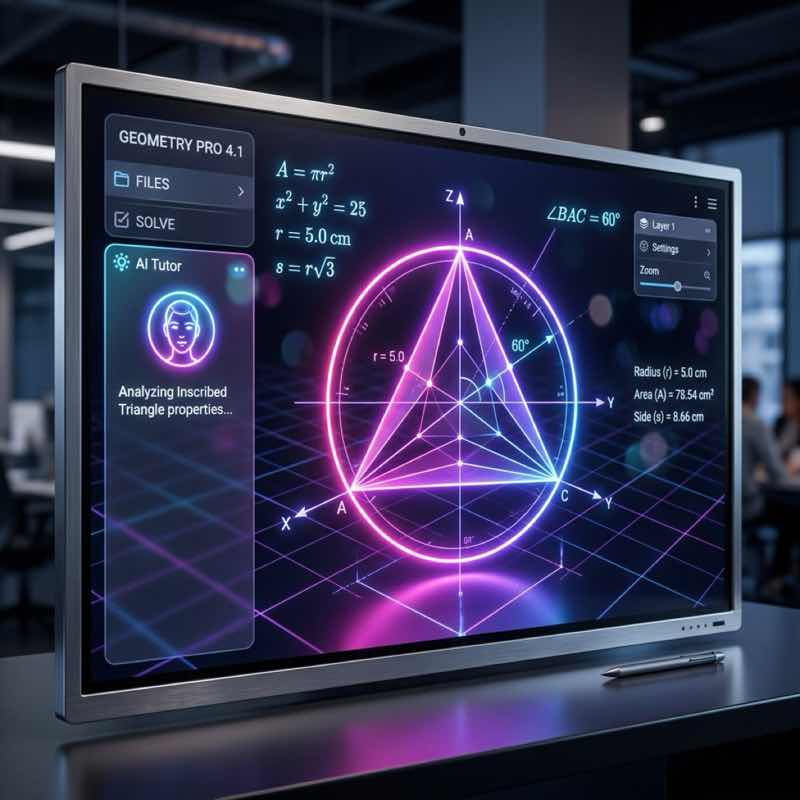 Draw Triangle Using AI