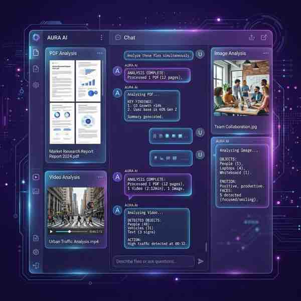 AI Chat with PDF, Video, and Image Notes