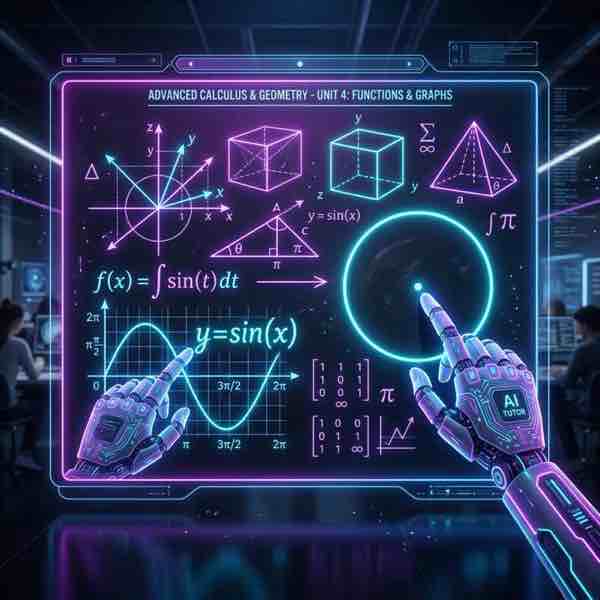 Interactive Math AI Playground for Geometry and Algebra Visualization
